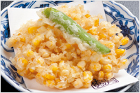 とうもろこしのかき揚げ