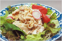 ごまだれ豚しゃぶ蕎麦