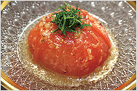 まるごとトマト 玉葱ドレッシング
