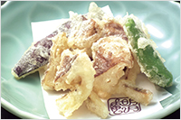 松茸の天ぷら