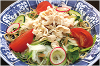 冷やし豚しゃぶ蕎麦